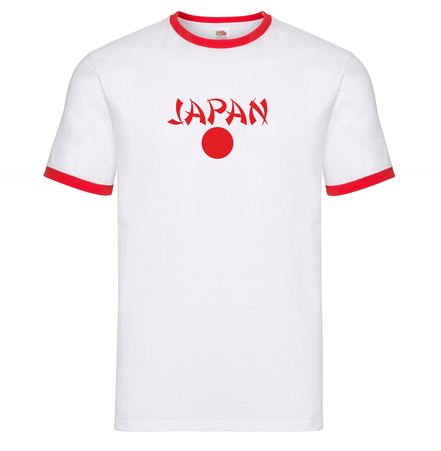 Japan Ringer T-Shirt - Retro Japanese Souvenir Top, S-XXL