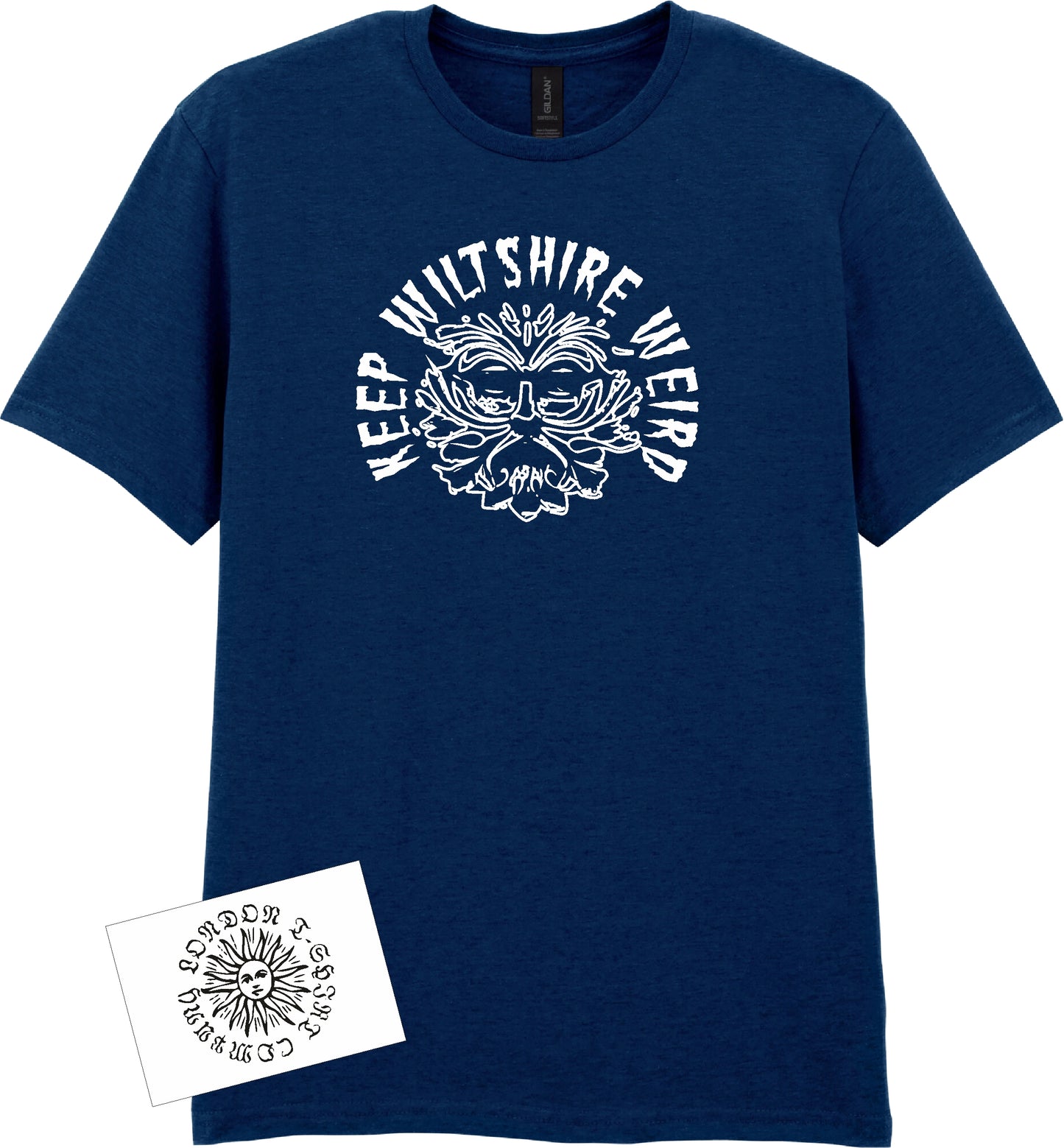 Keep Wiltshire Weird T-Shirt: Strange Folklore Gift, Fun Souvenir, Various Colours