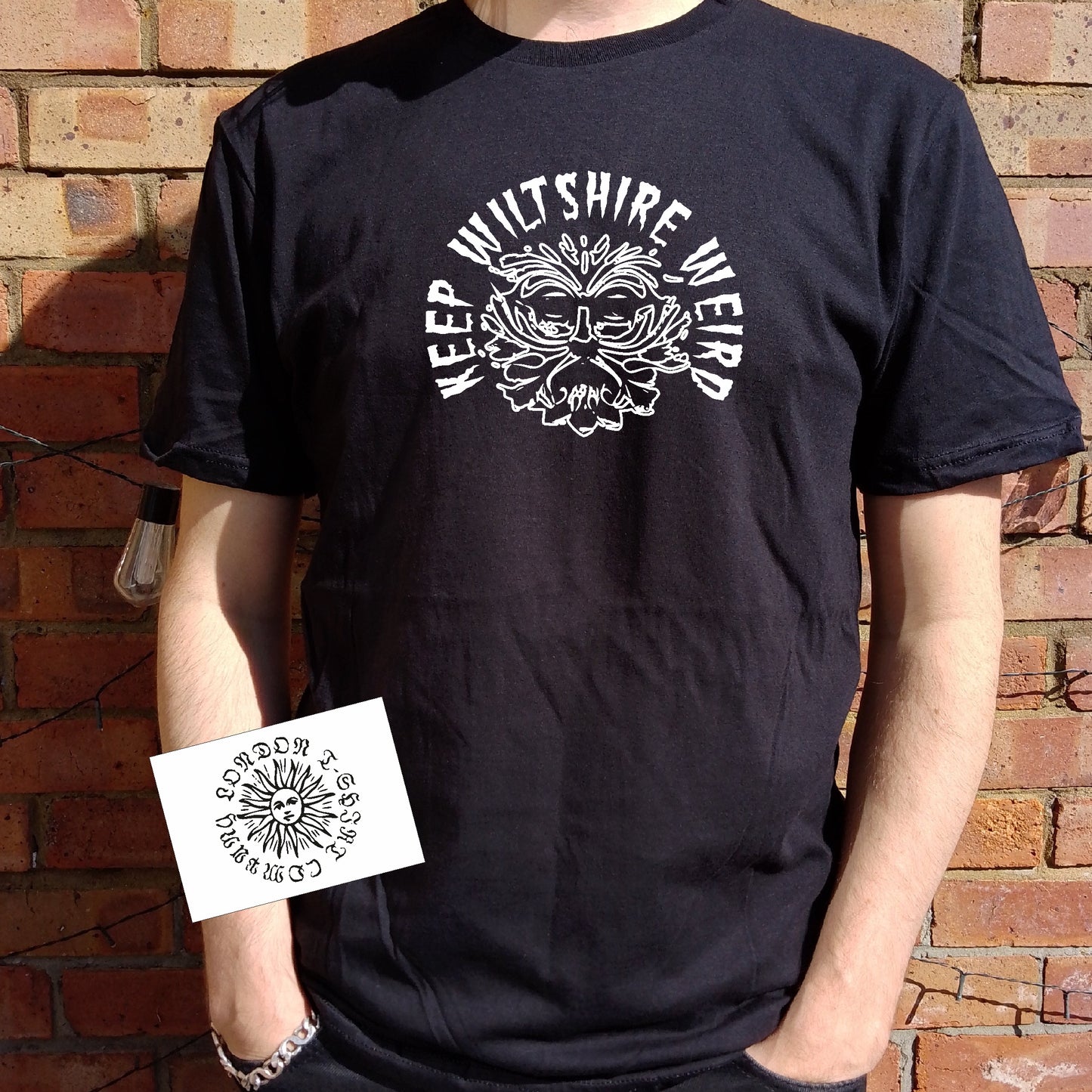 Keep Wiltshire Weird T-Shirt: Strange Folklore Gift, Fun Souvenir, Various Colours