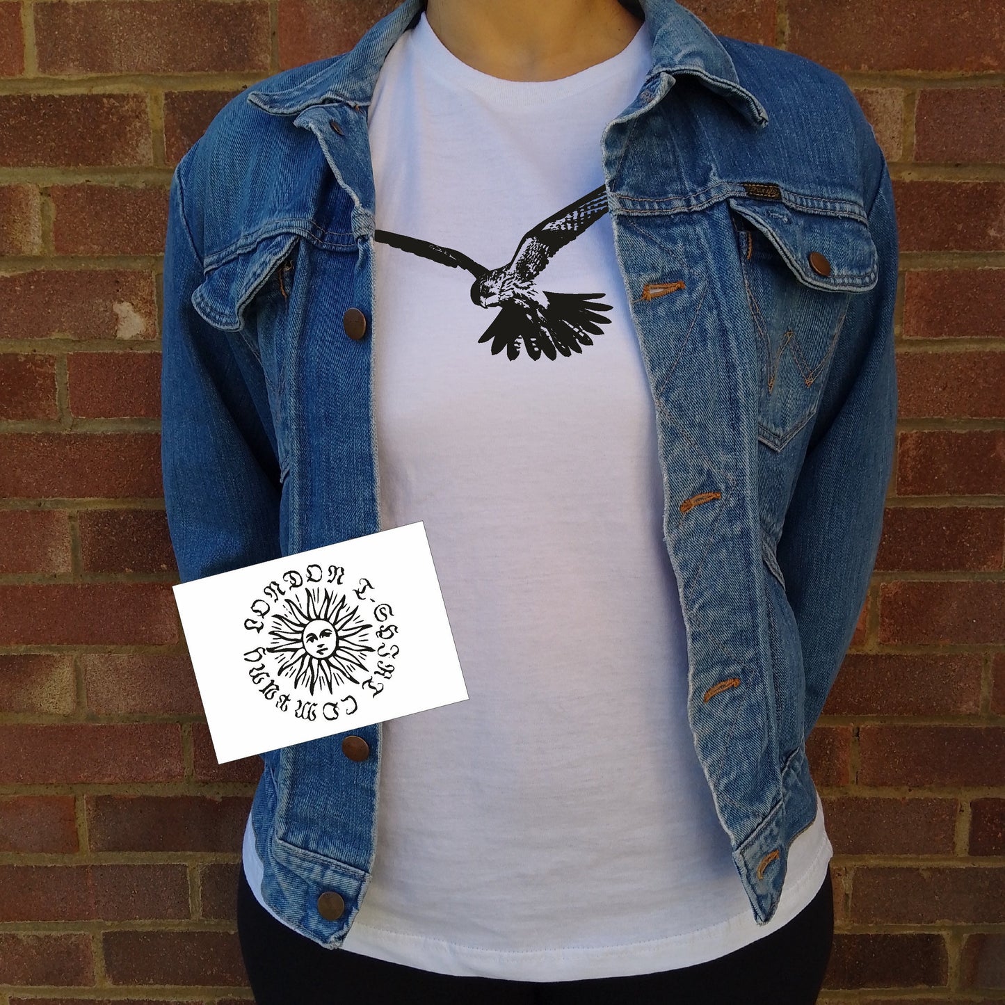 Kestrel T-Shirt - Organic Cotton, Bird Gift Top, Kes, Various Colours