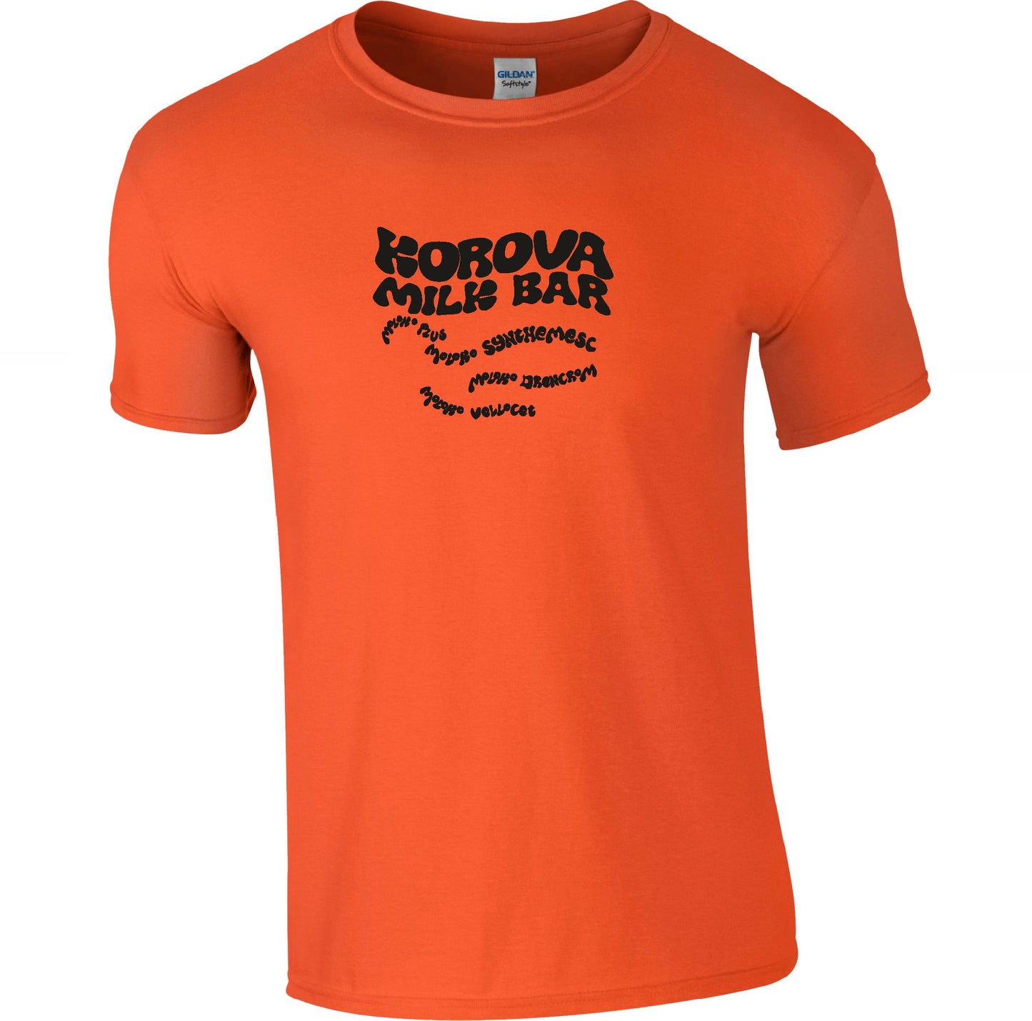 Korova Milk Bar T-Shirt - Clockwork Orange, Psychedelic, Various Colours