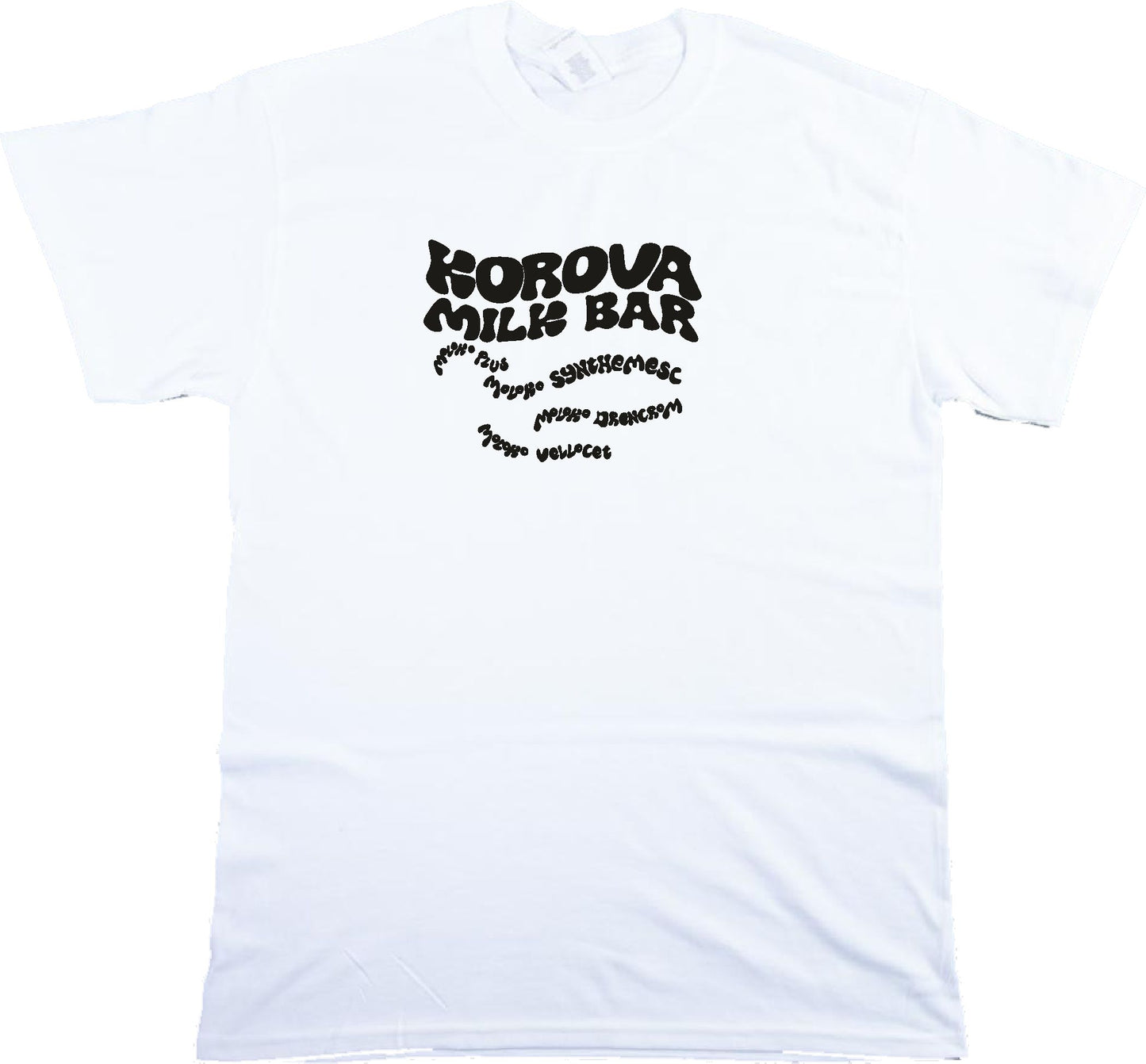Korova Milk Bar T-Shirt - Clockwork Orange, Psychedelic, Various Colours