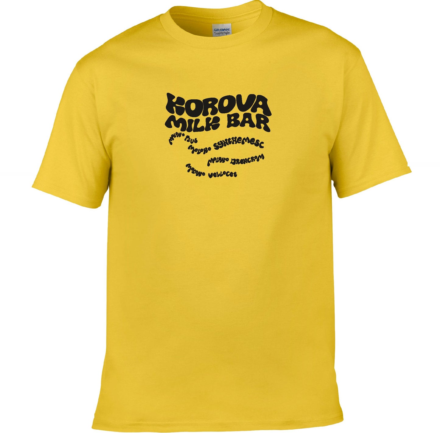 Korova Milk Bar T-Shirt - Clockwork Orange, Psychedelic, Various Colours