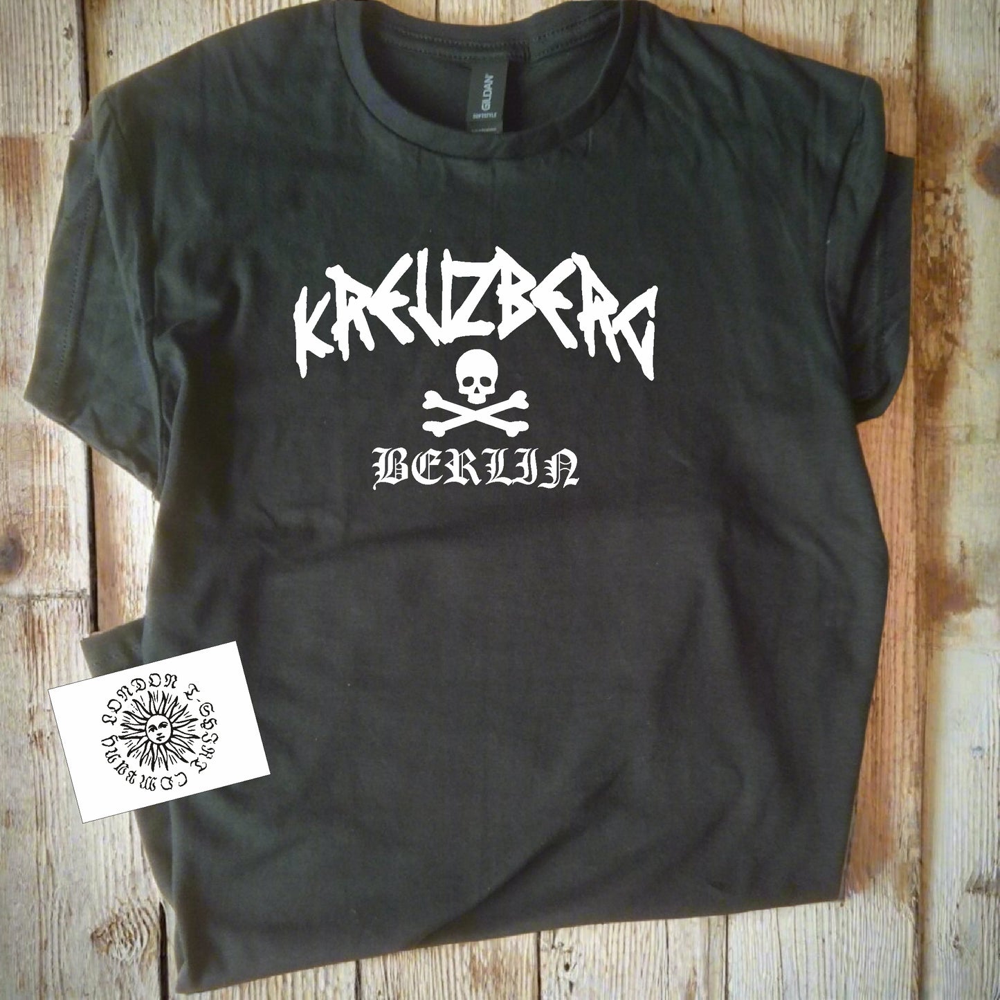 Kreuzberg T-Shirt - Punk, Berlin Souvenir, Various Colours