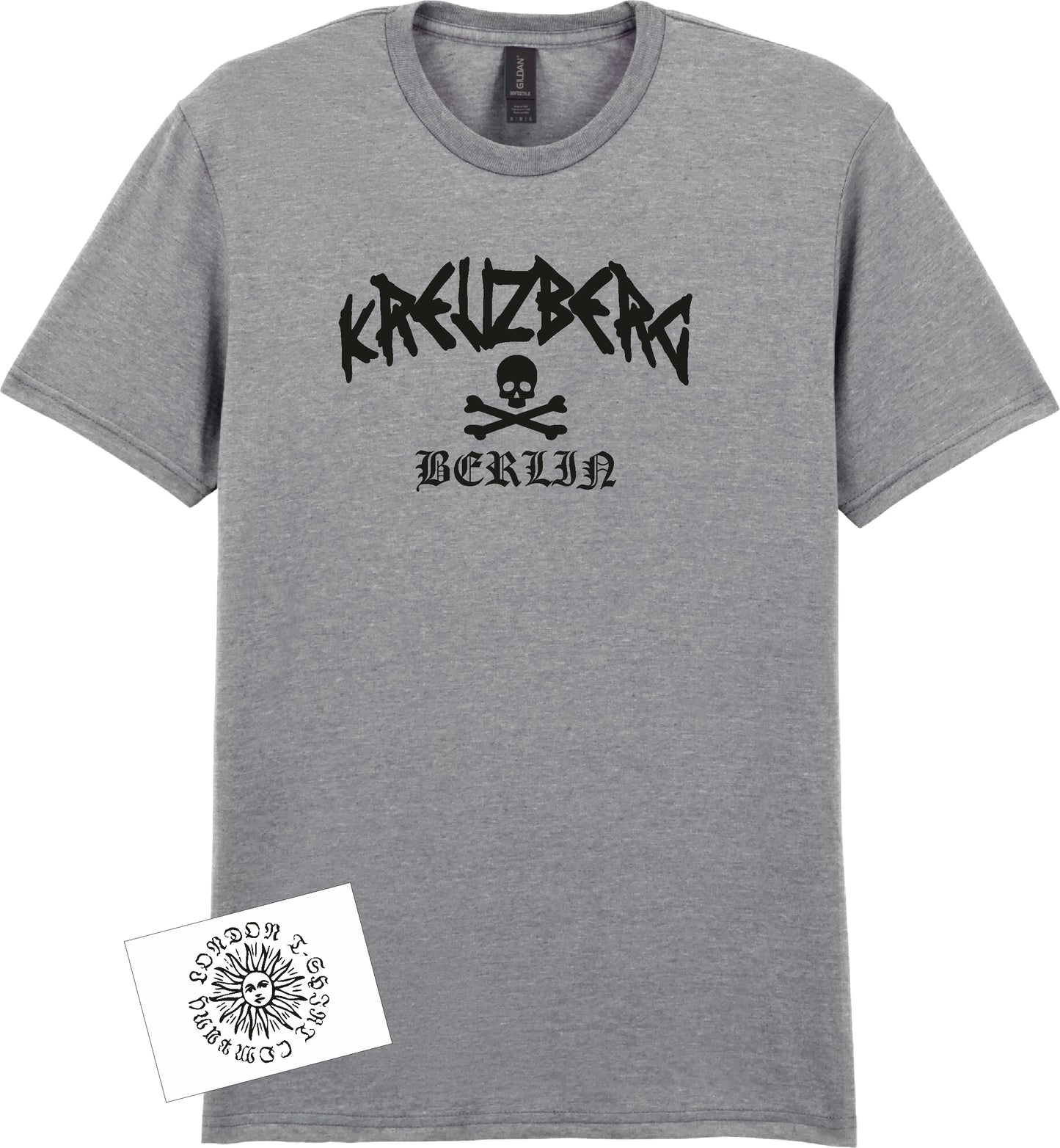 Kreuzberg T-Shirt - Punk, Berlin Souvenir, Various Colours