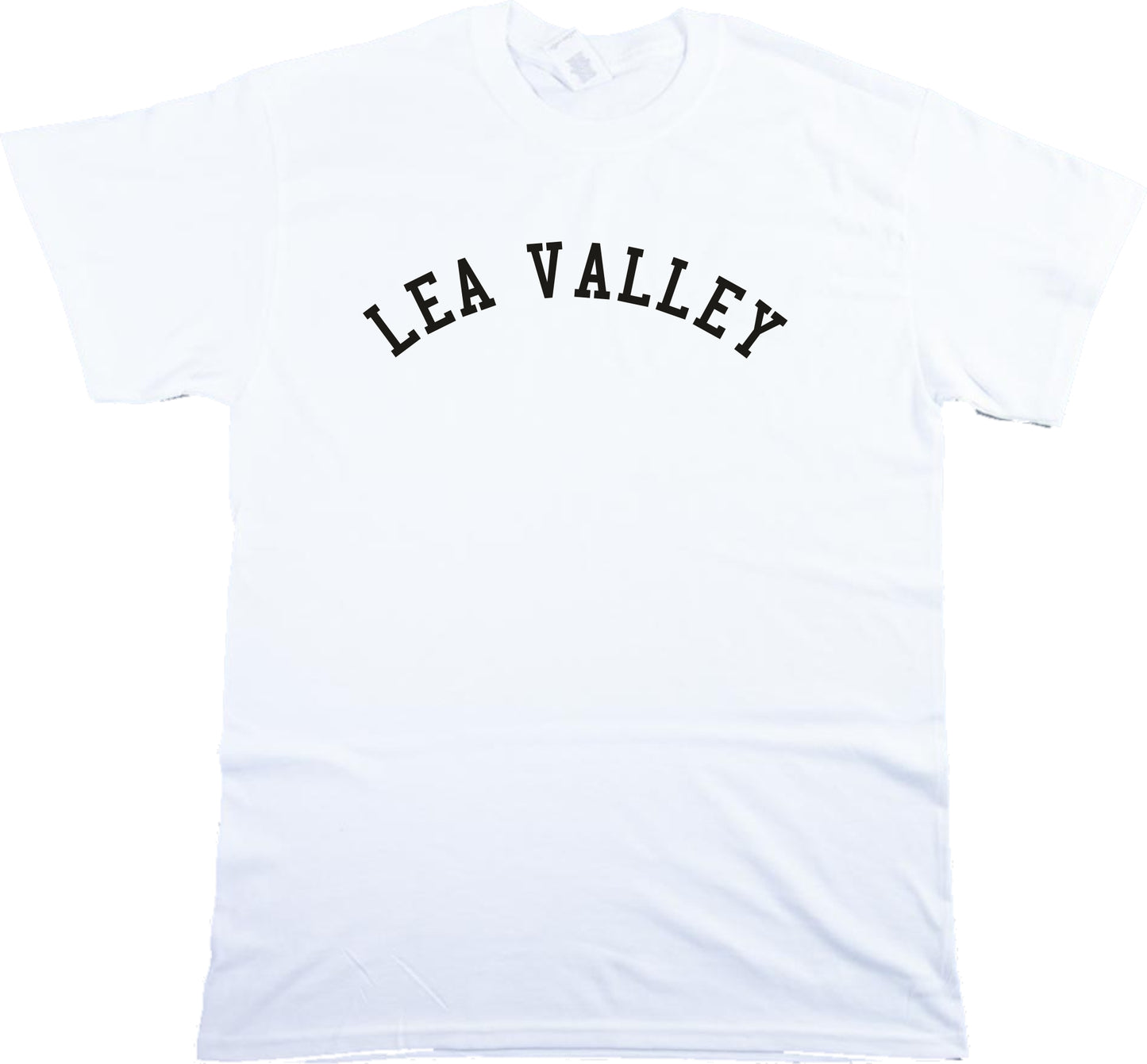 Lea Valley T-Shirt - Retro College Style Souvenir, Various Colours