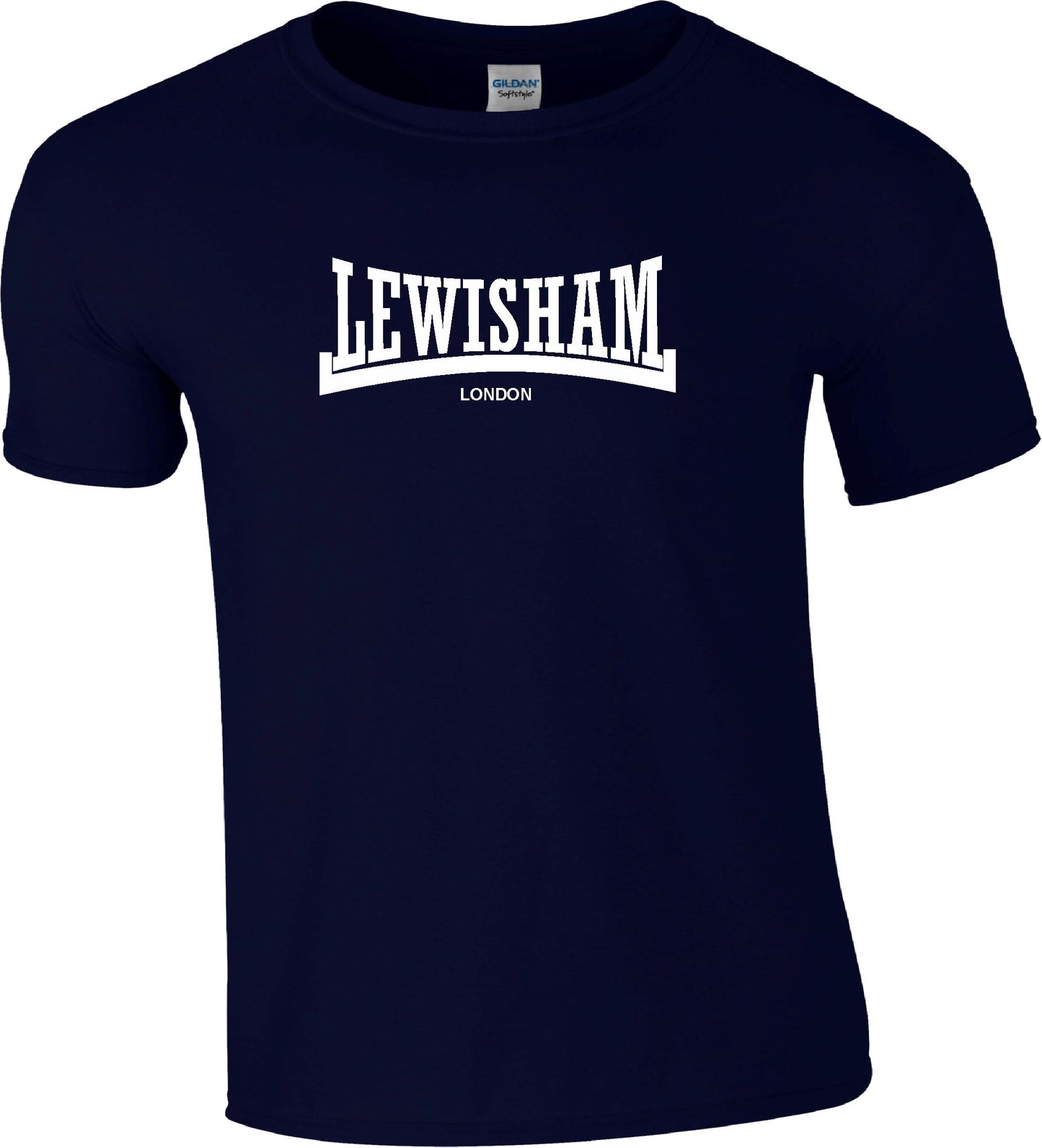 Lewisham T-Shirt - London Souvenir, Personalised Custom Print Available, Various Colours
