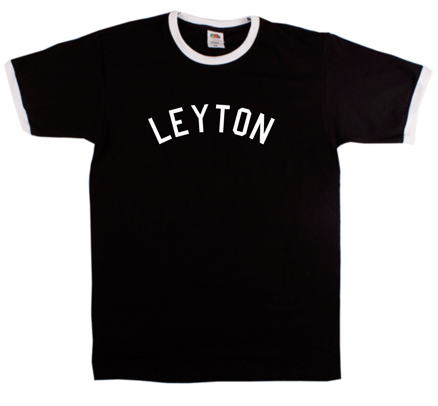 Leyton, London Ringer T-Shirt - East London Souvenir, Custom Print Available, Ivy League, Various Colours