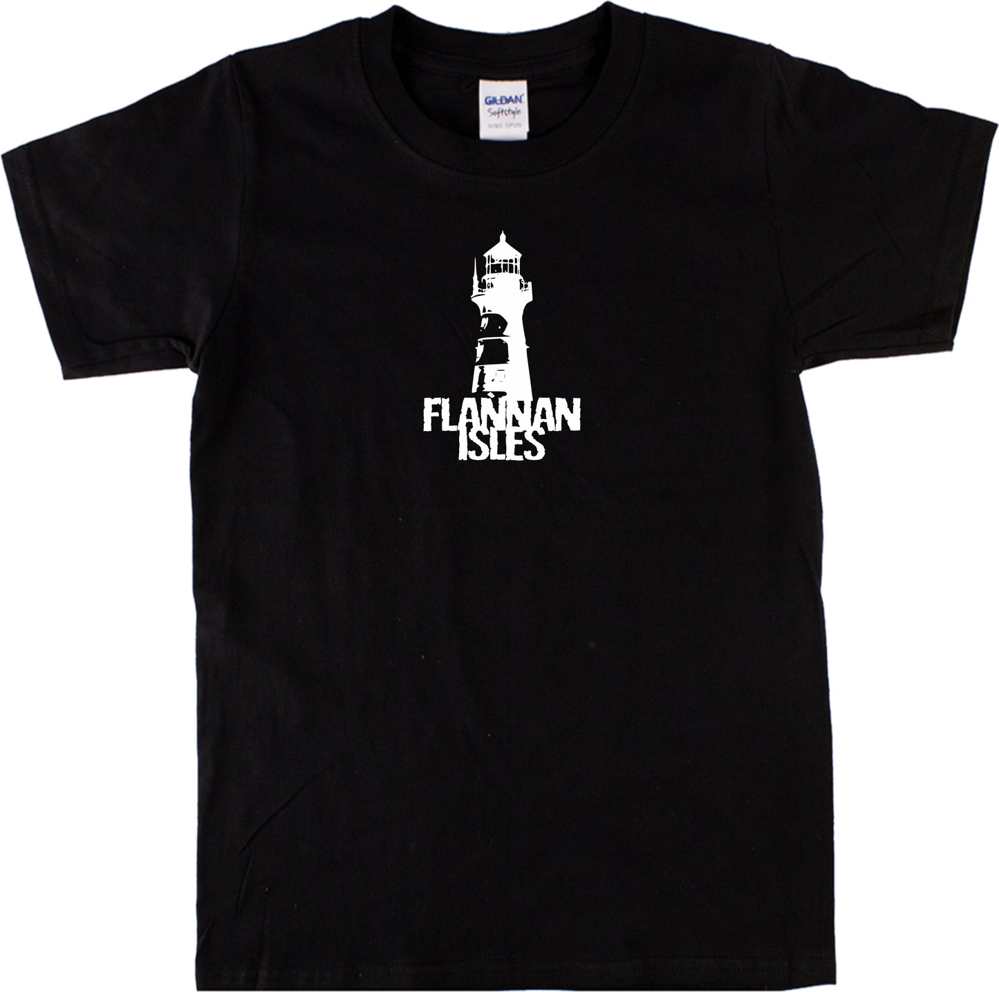 Flannen Isles Lighthouse T-Shirt - Scottish Lore, Various Colours
