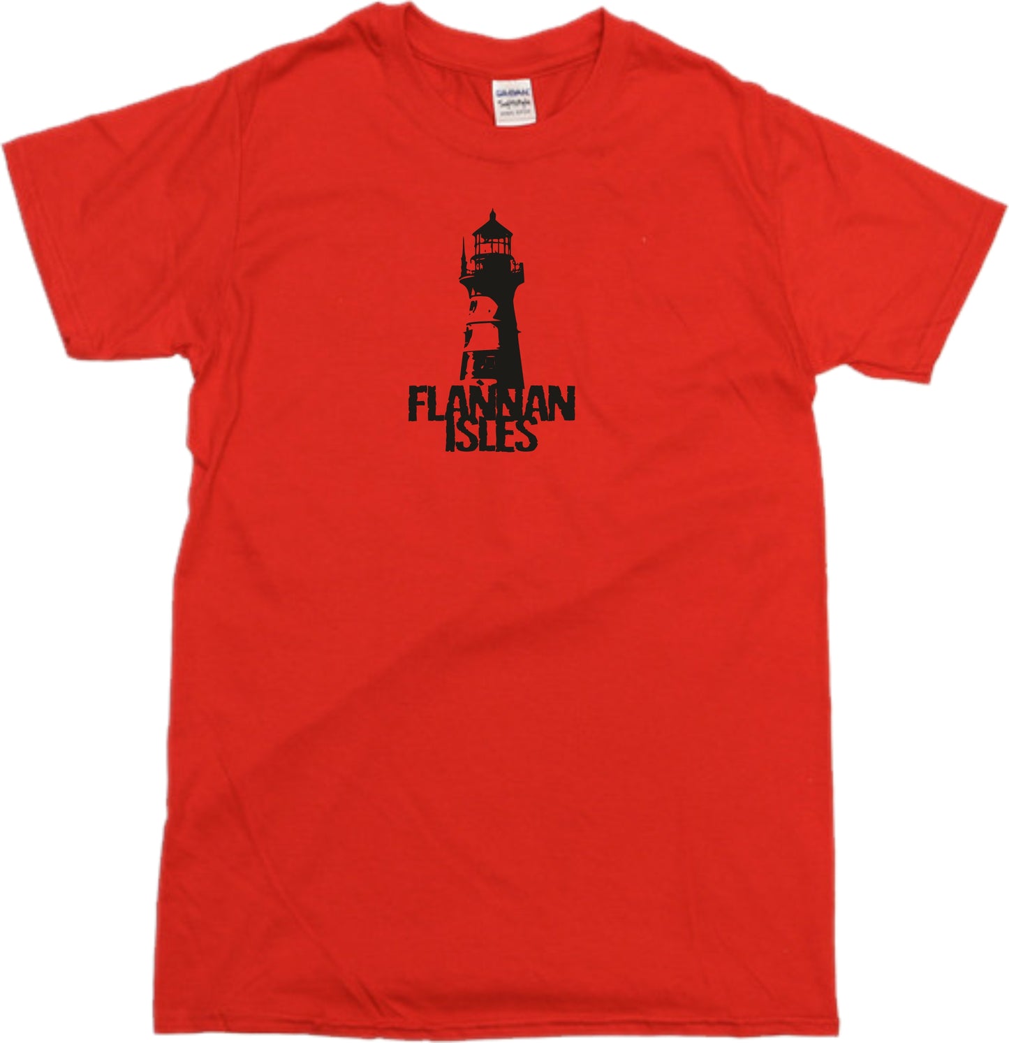 Flannen Isles Lighthouse T-Shirt - Scottish Lore, Various Colours