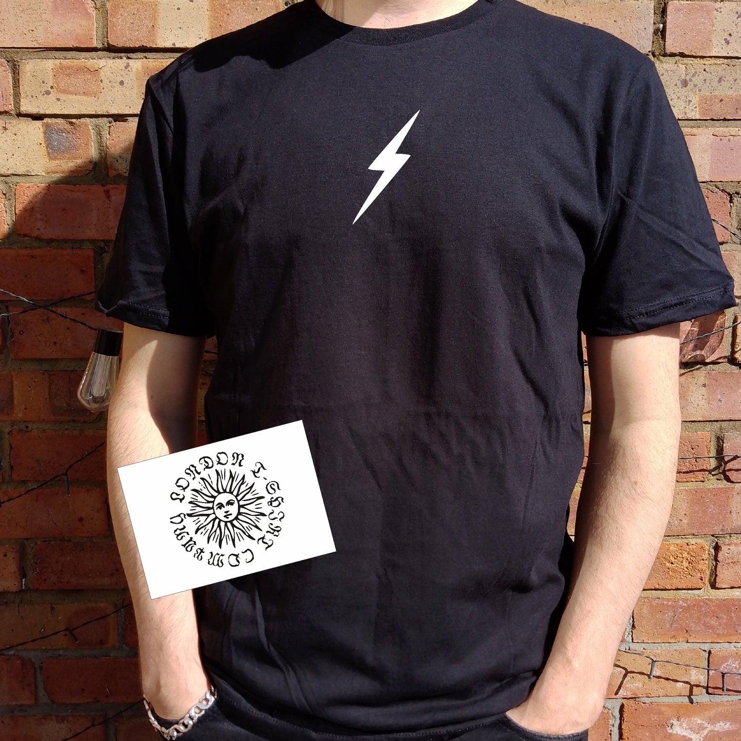 Lightning Bolt T-Shirt - Sci-Fi Style, Superhero, Various Colours