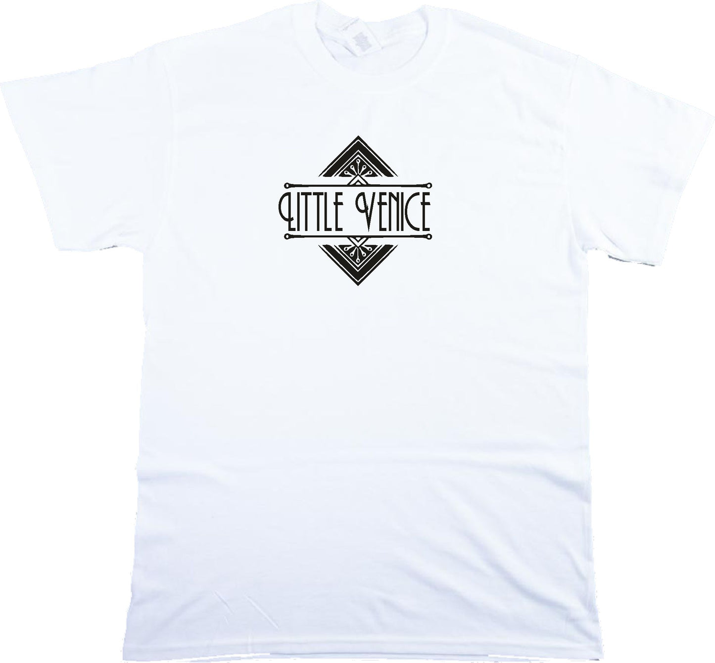 Little Venice T-Shirt - Art Deco Logo, London Souvenir, Various Colours