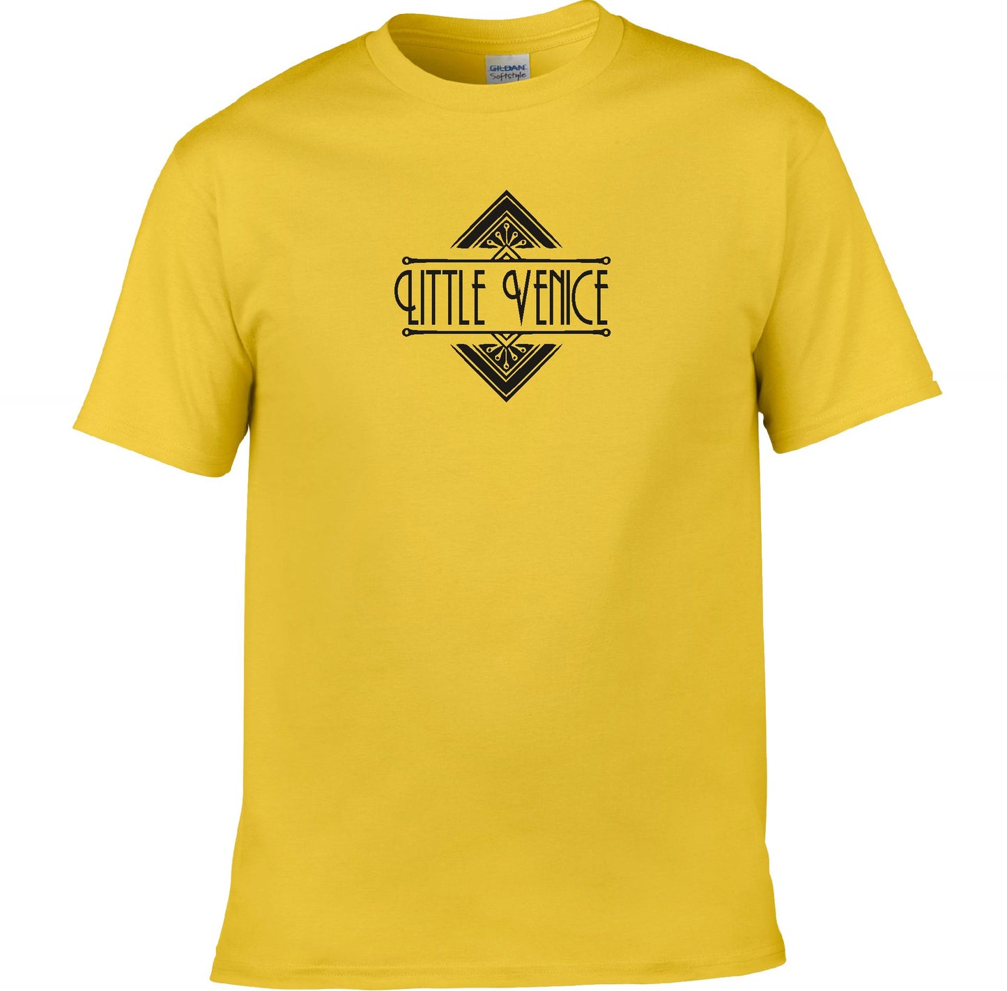 Little Venice T-Shirt - Art Deco Logo, London Souvenir, Various Colours