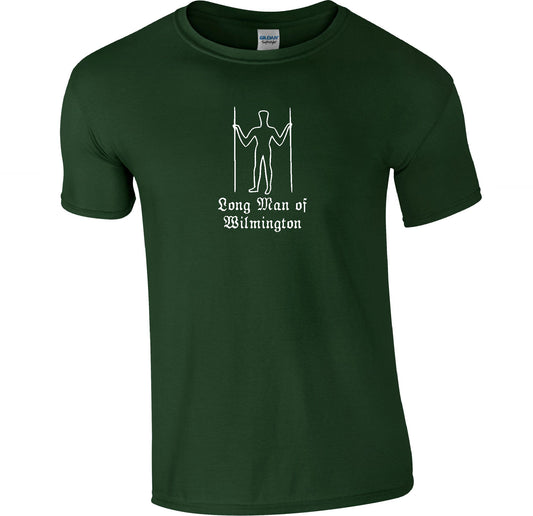 Long Man Of Wilmington T-Shirt - Hill Figure, S-XXL Various Colours