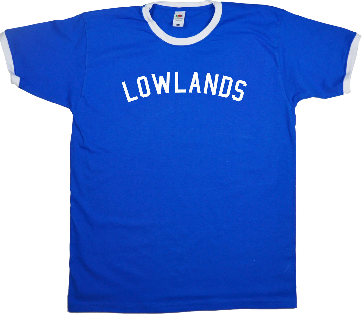 Lowlands, Ringer T-Shirt - Rambler, London Topography Gift, Various Colours S-3XL