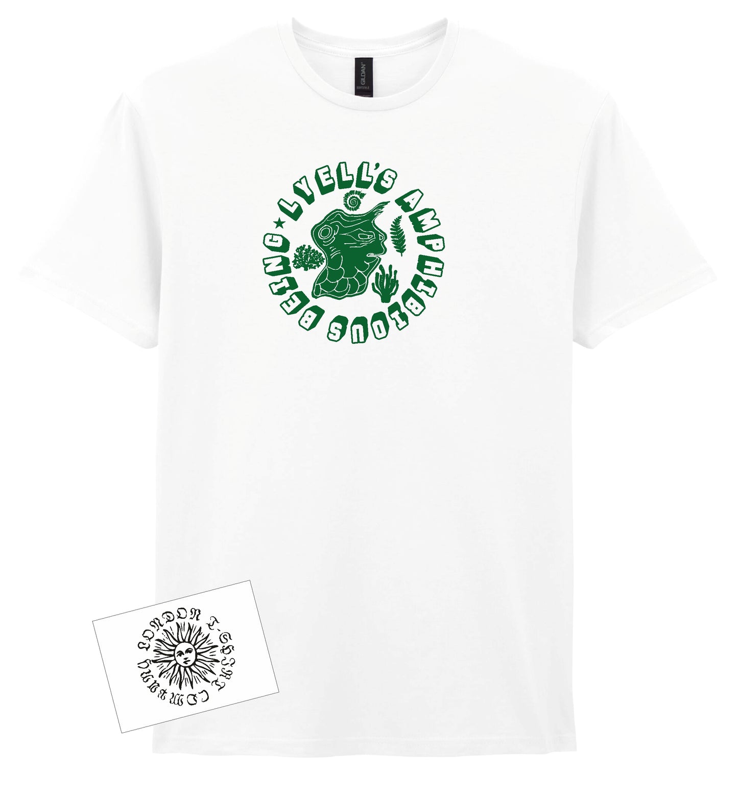 Lyell's Amphibious Being T-Shirt - Geology Souvenir Top, Various Colours