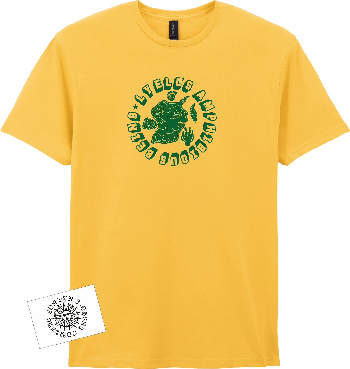Lyell's Amphibious Being T-Shirt - Geology Souvenir Top, Various Colours