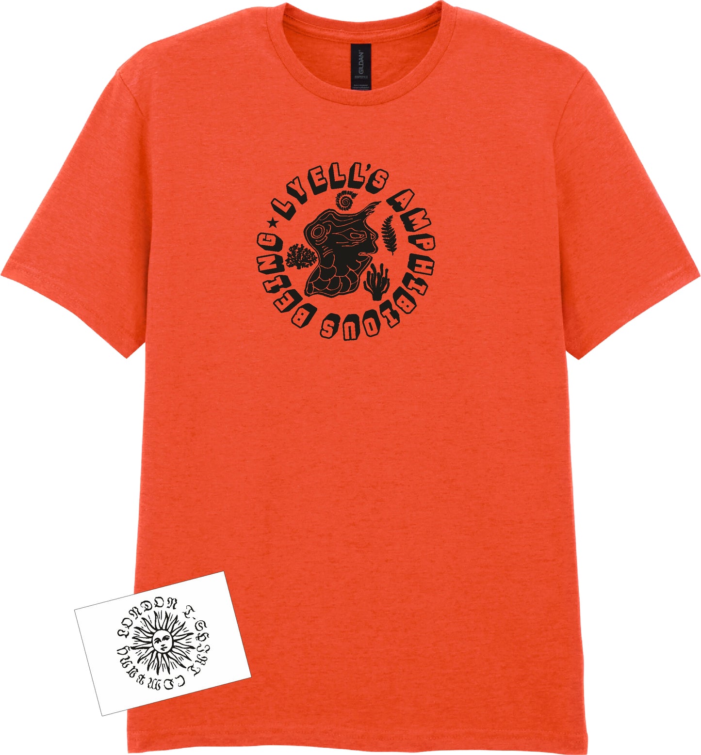 Lyell's Amphibious Being T-Shirt - Geology Souvenir Top, Various Colours