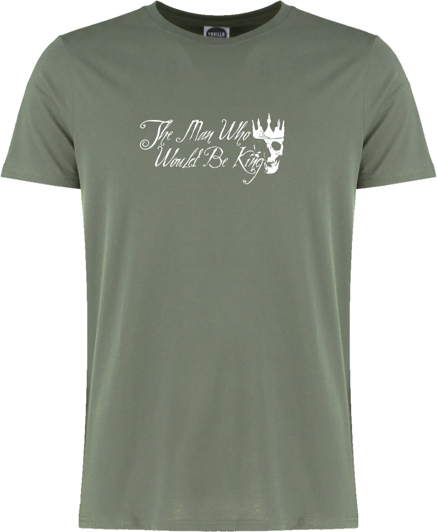 'The Man Who Would Be King' T-Shirt - Organic Cotton, Rudyard Kipling, Various Colours
