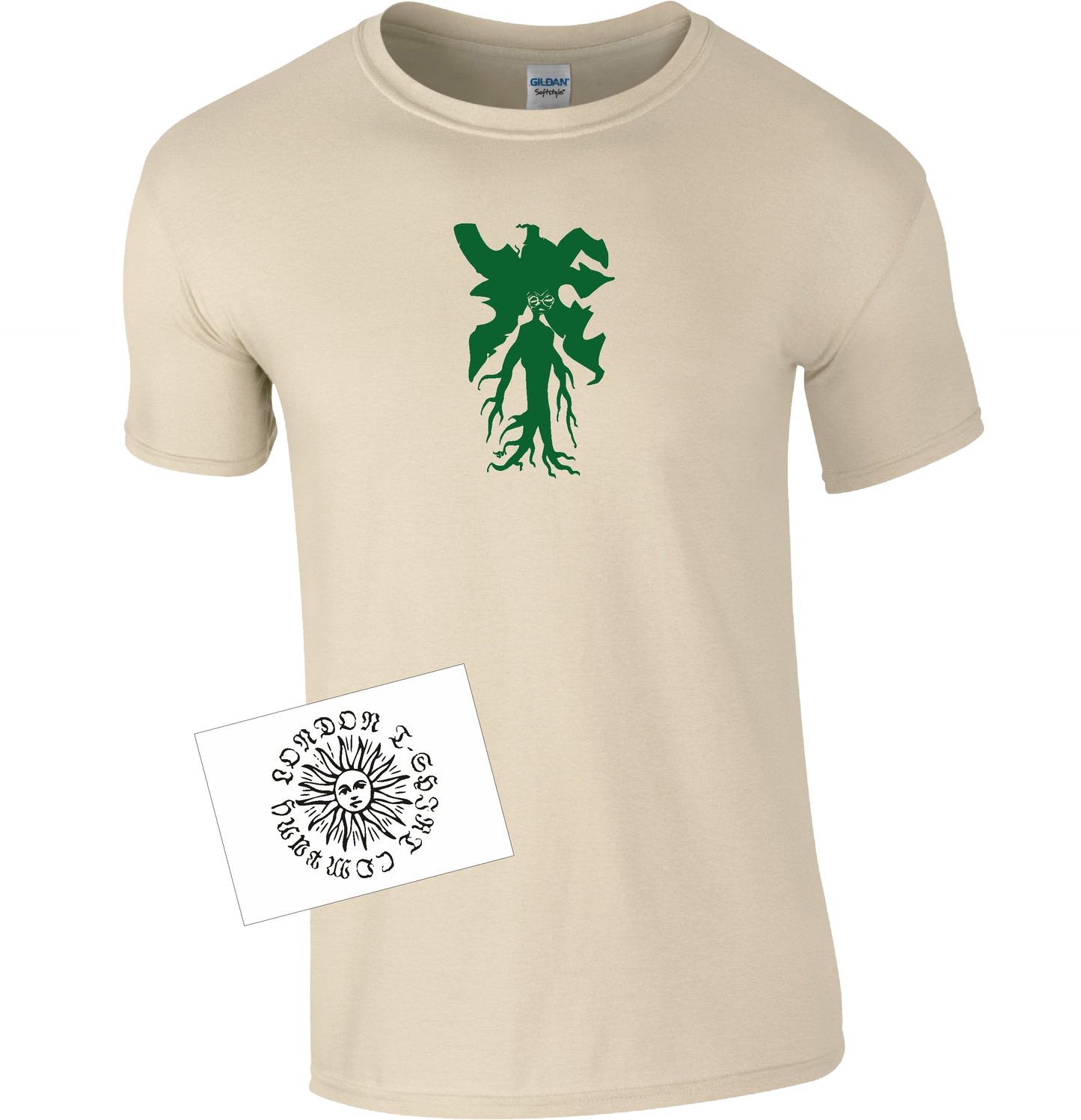 Mandrake T-Shirt - Plant Lore, Gothic Botany, Various Colours