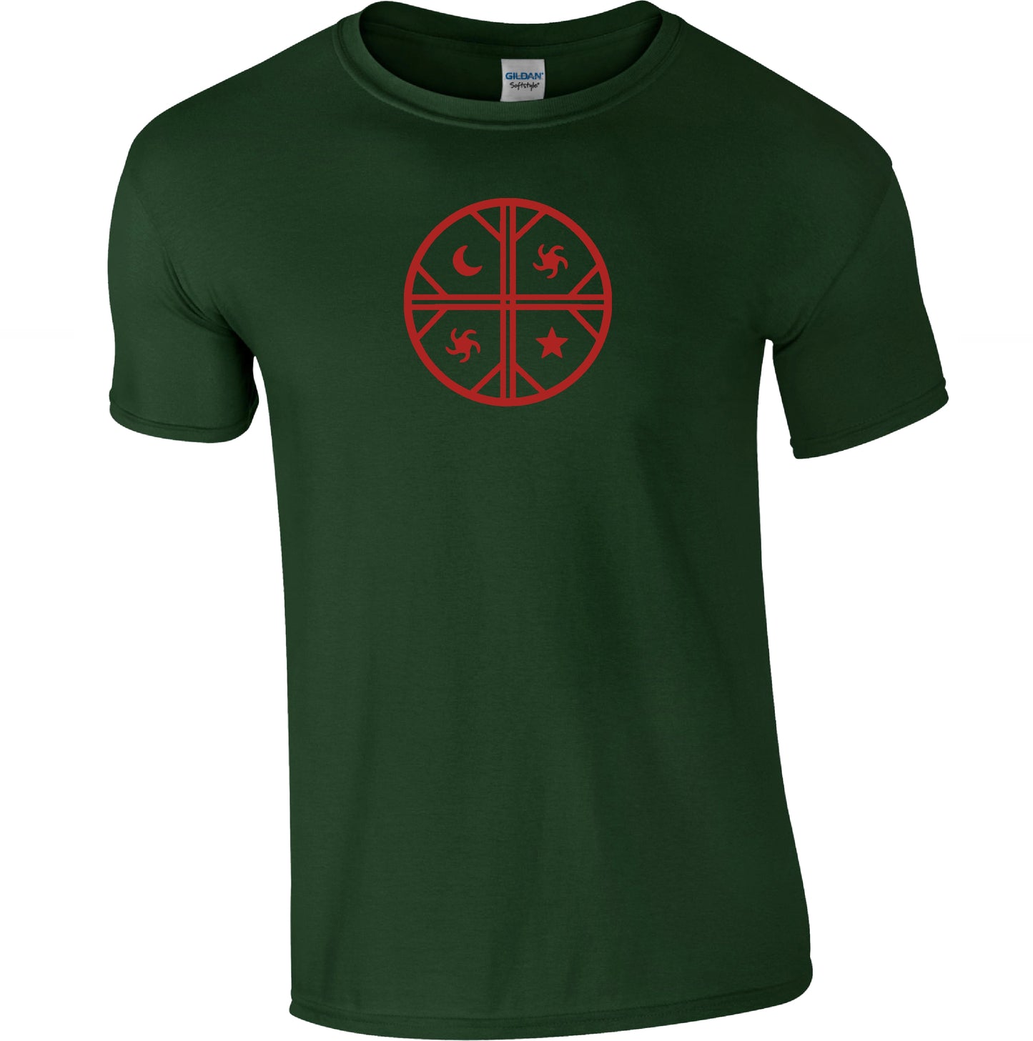 The Cultrun Drum T-Shirt - Mapuche, Chile, S-XXL