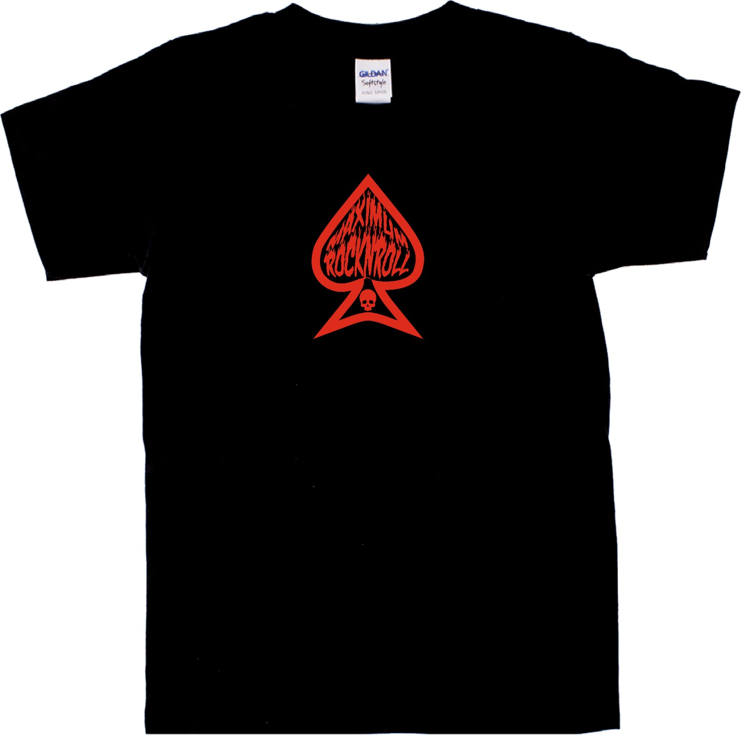 Maximum Rock N Roll T-Shirt - Rockabilly, Punk, Ace Of Spades, Various Colours