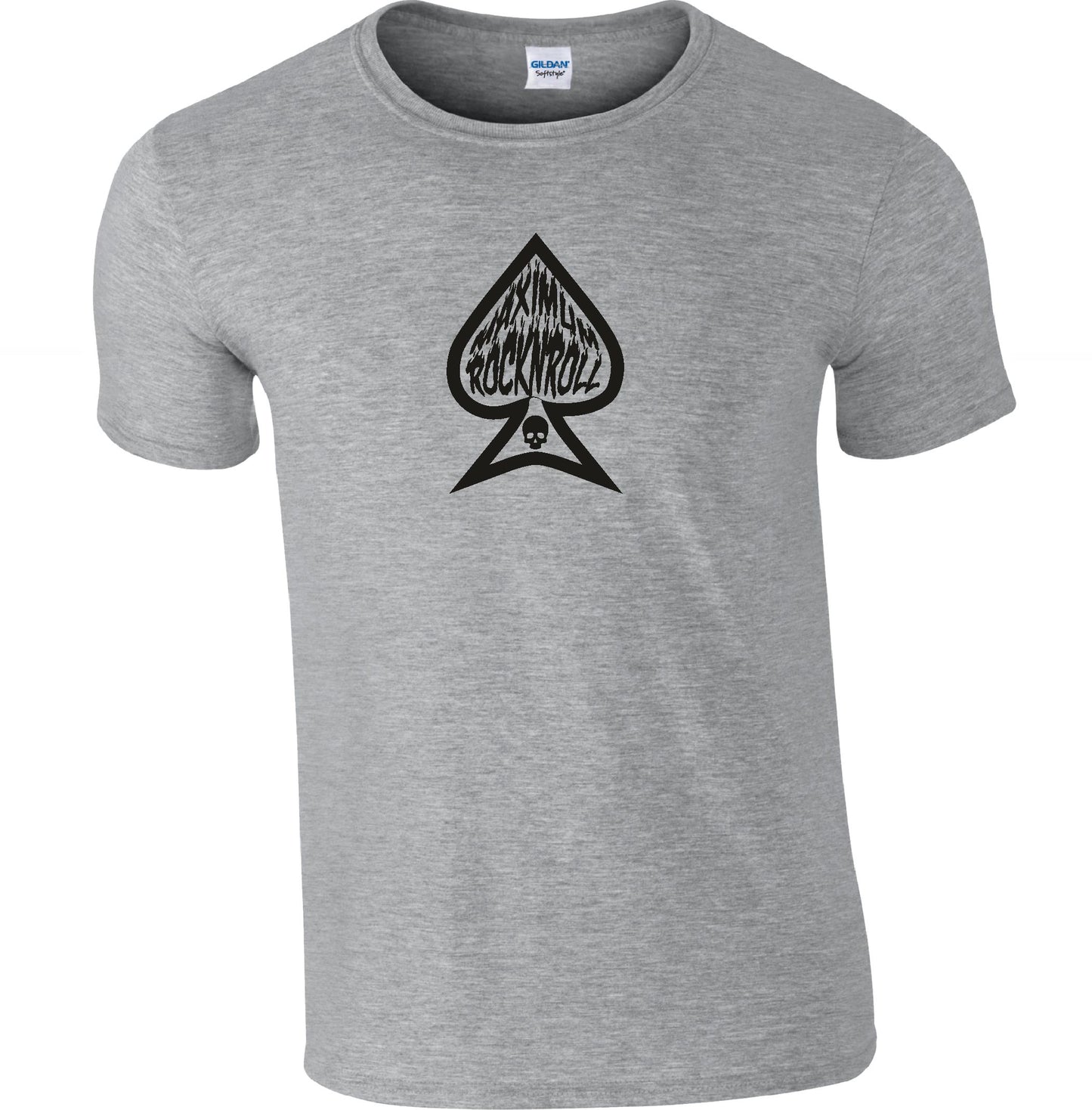 Maximum Rock N Roll T-Shirt - Rockabilly, Punk, Ace Of Spades, Various Colours