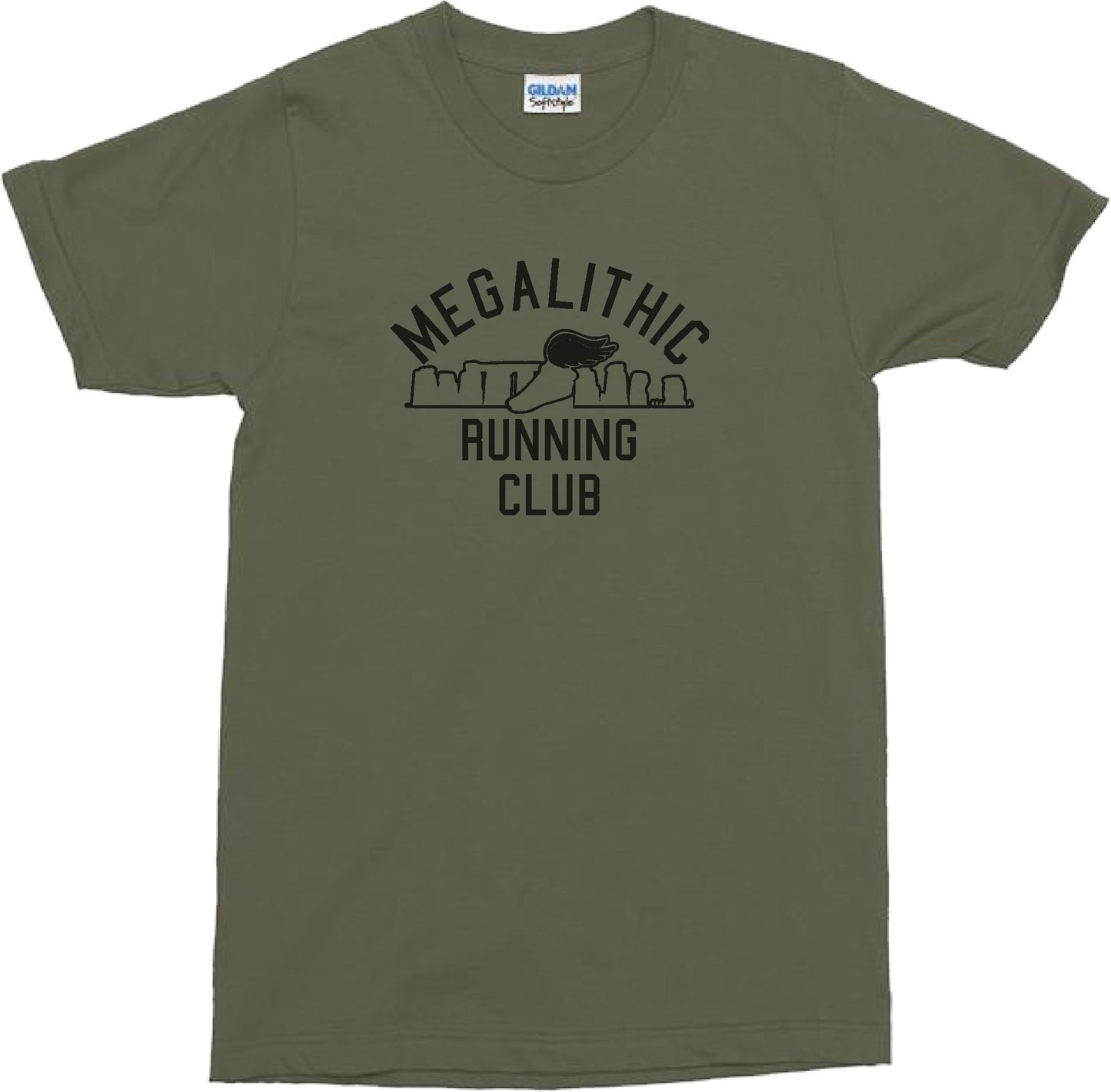 Megalithic Running Club T-Shirt - Stones, Stonehenge, Dolmen, Various Colours