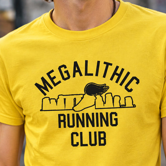 Megalithic Running Club T-Shirt - Stones, Stonehenge, Dolmen, Various Colours