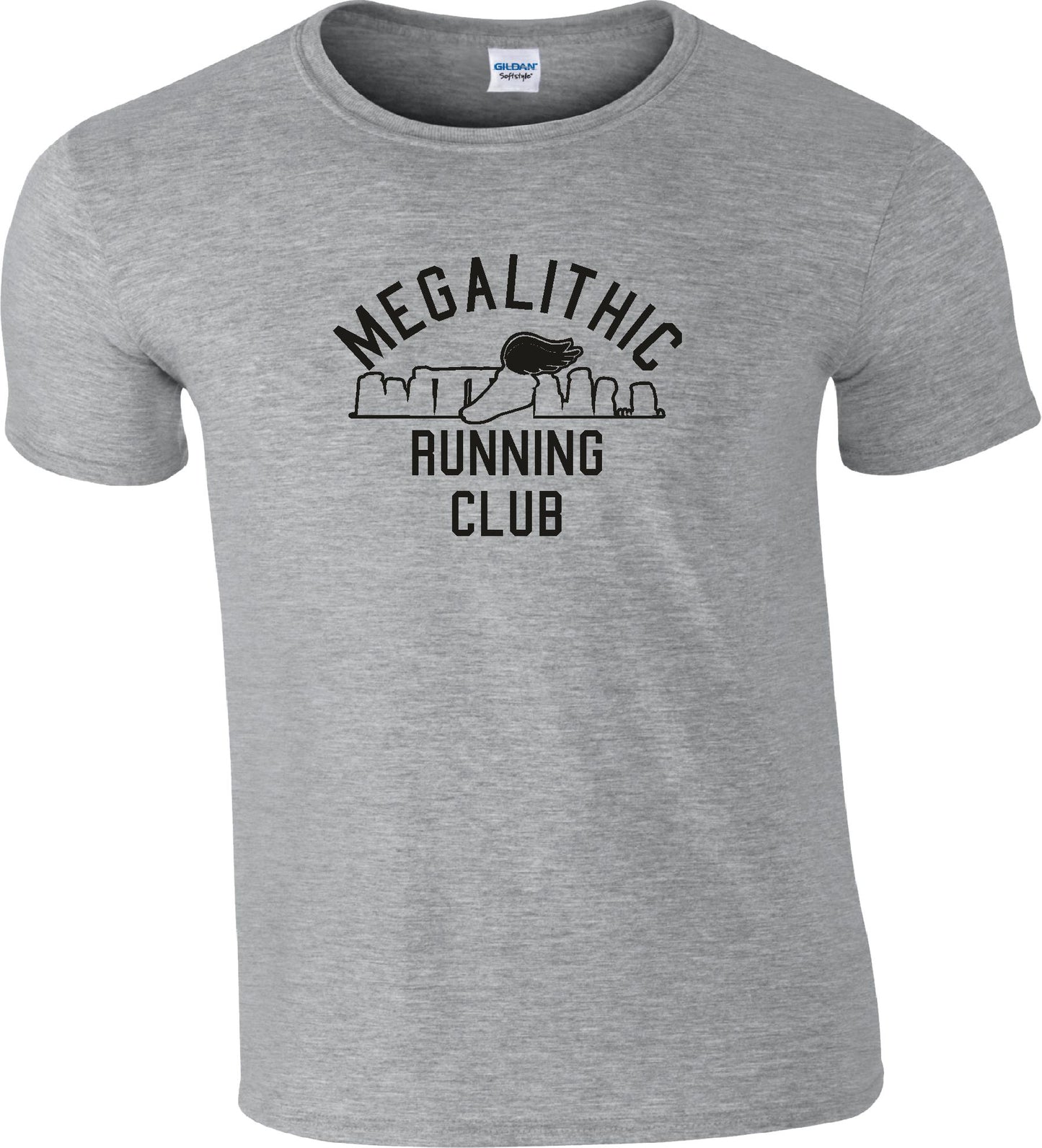 Megalithic Running Club T-Shirt - Stones, Stonehenge, Dolmen, Various Colours