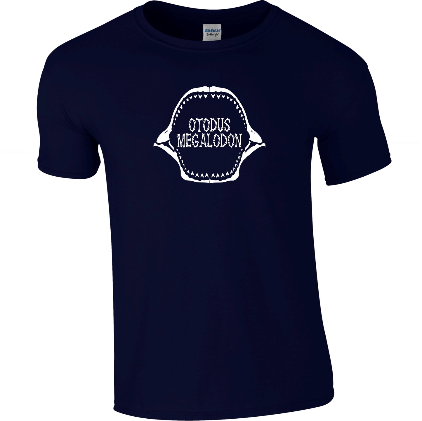 Otodus Megalodon T-Shirt - Shark Mouth Fossil, Various Colours