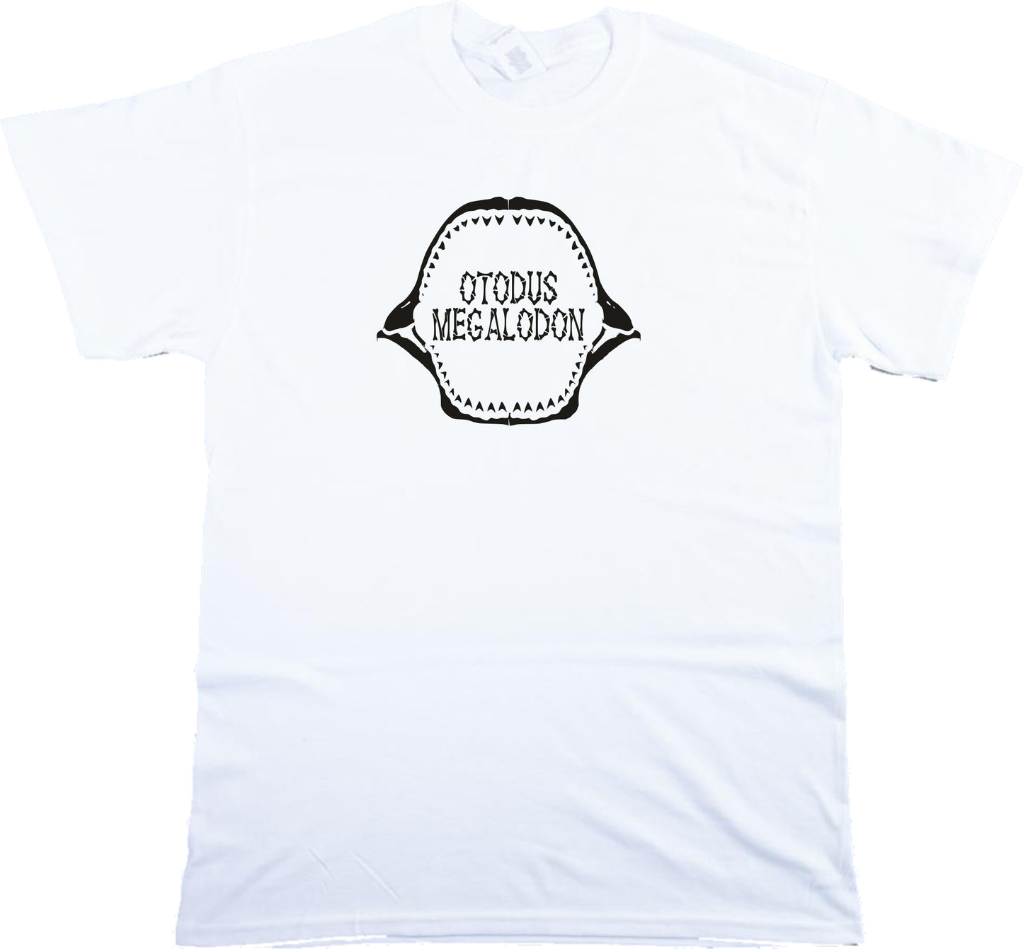 Otodus Megalodon T-Shirt - Shark Mouth Fossil, Various Colours