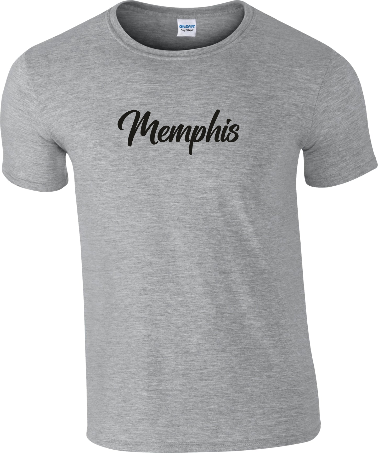 Memphis T-Shirt - Retro Americana Souvenir Style, Rock N Roll, Various Colours