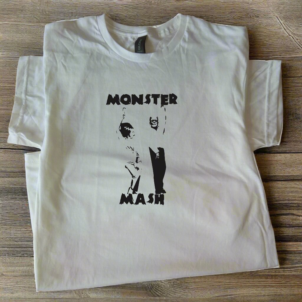 'Monster Mash' Frankenstein T-Shirt - Retro Halloween, Various Colours