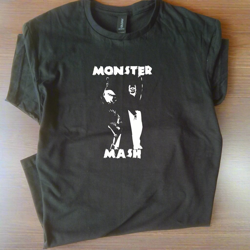 'Monster Mash' Frankenstein T-Shirt - Retro Halloween, Various Colours