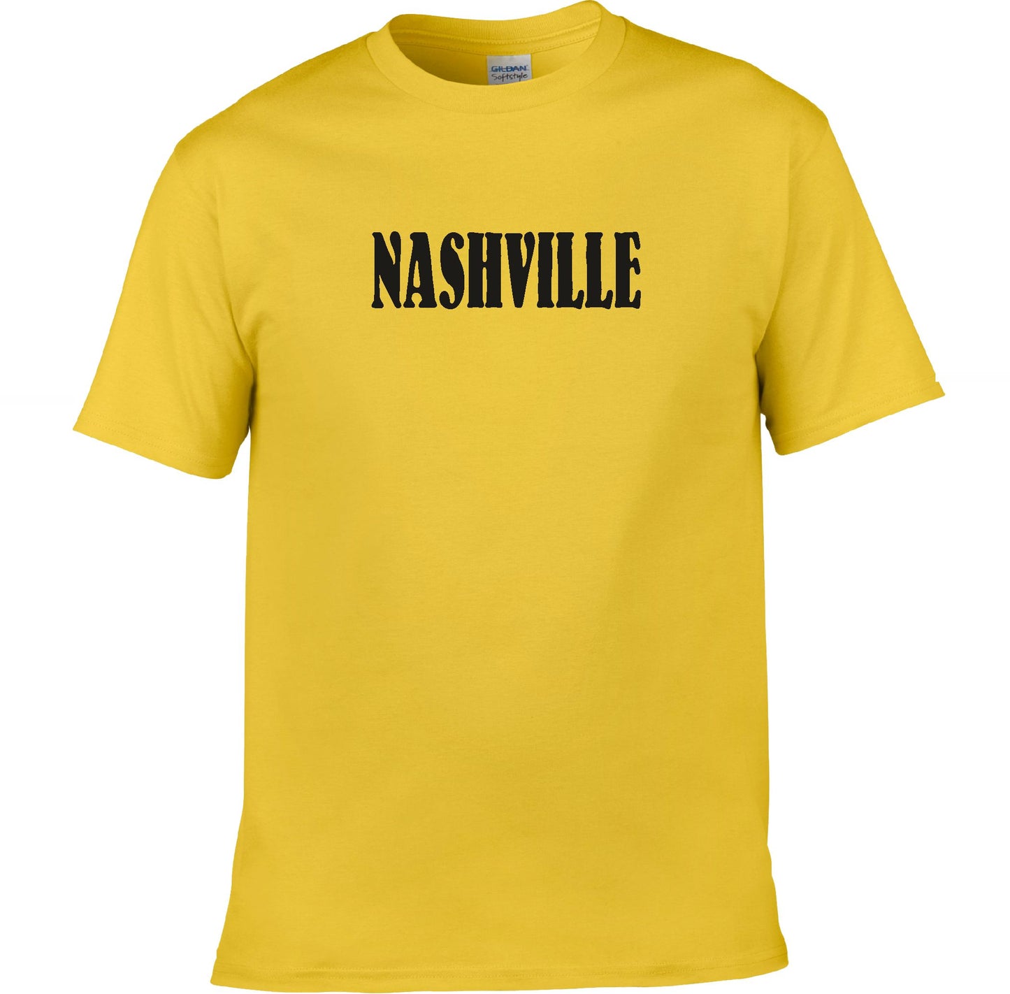 Nashville T-Shirt - Tennessee, USA Souvenir, Music City, Various Colours