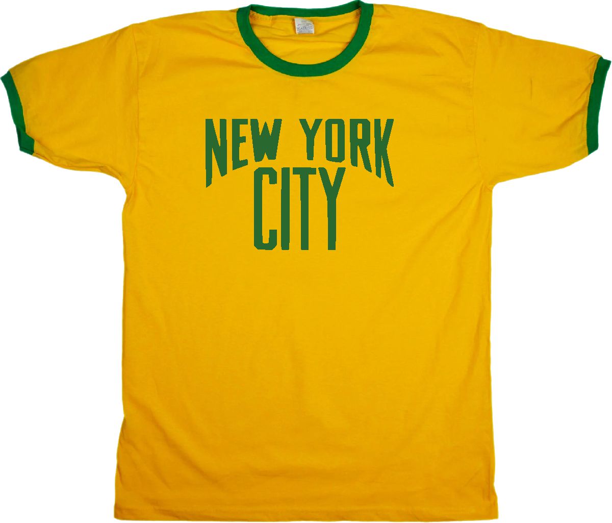 New York City T-Shirt - As Worn By John Lennon, NYC Ringer Top, Various Colours