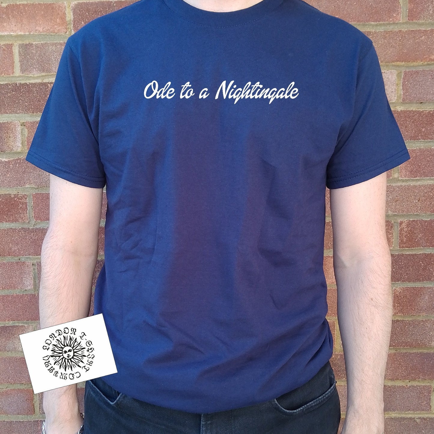 Ode to a Nightingale T-Shirt: John Keats Poem, Various Colours