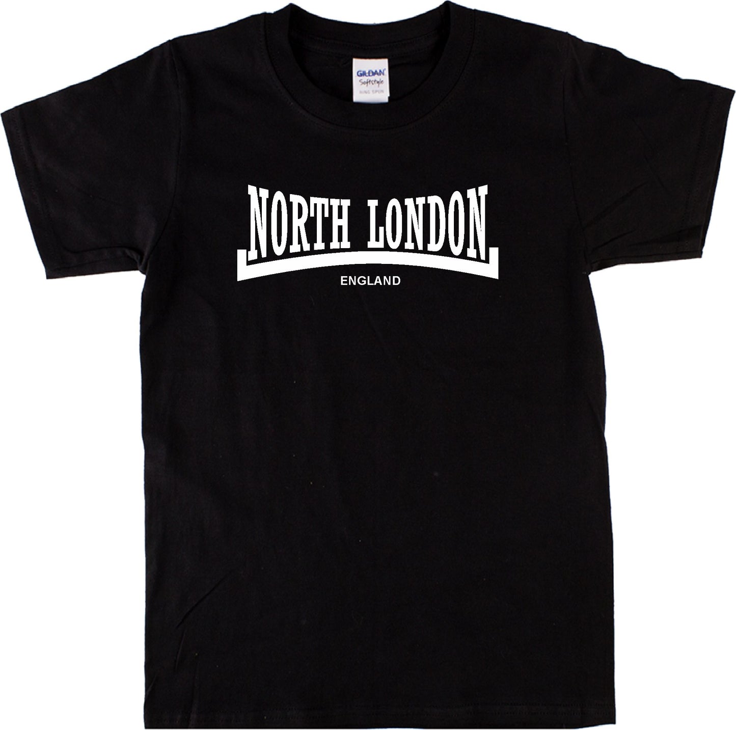 North London T-Shirt - London Souvenir, Custom Print Available, Various Colours