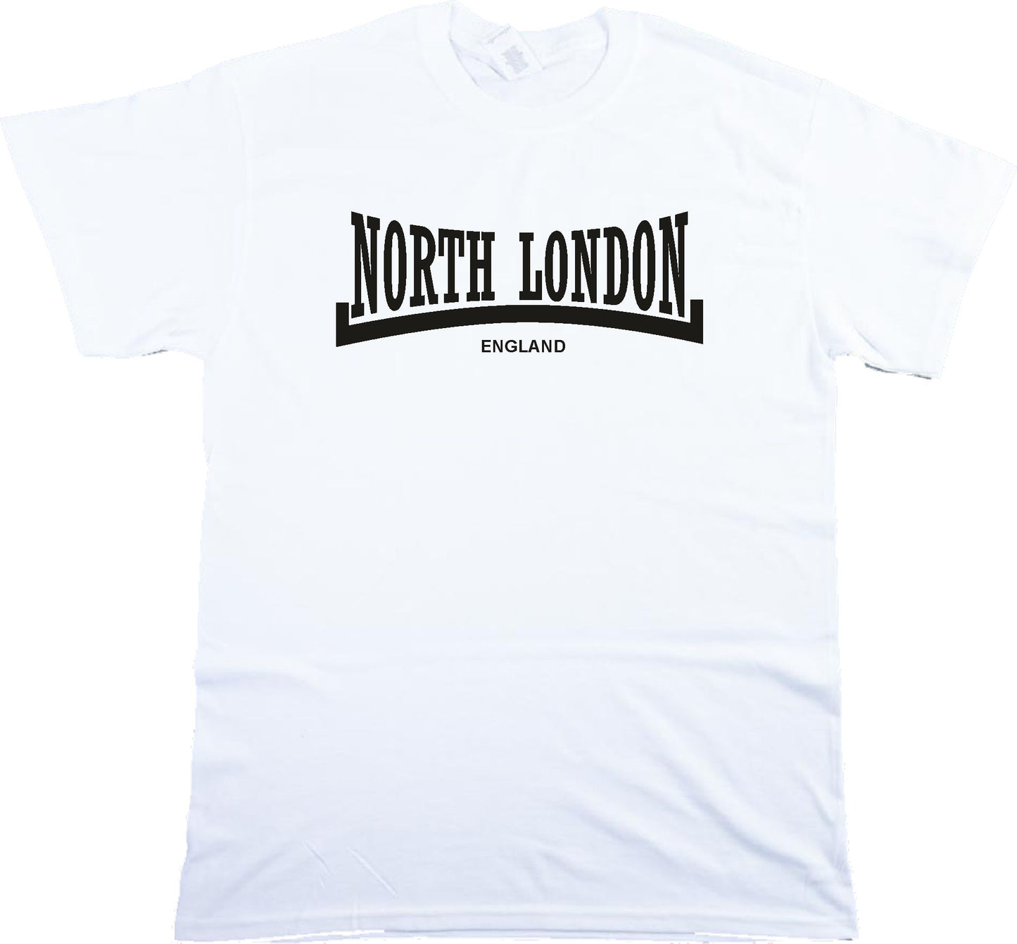 North London T-Shirt - London Souvenir, Custom Print Available, Various Colours
