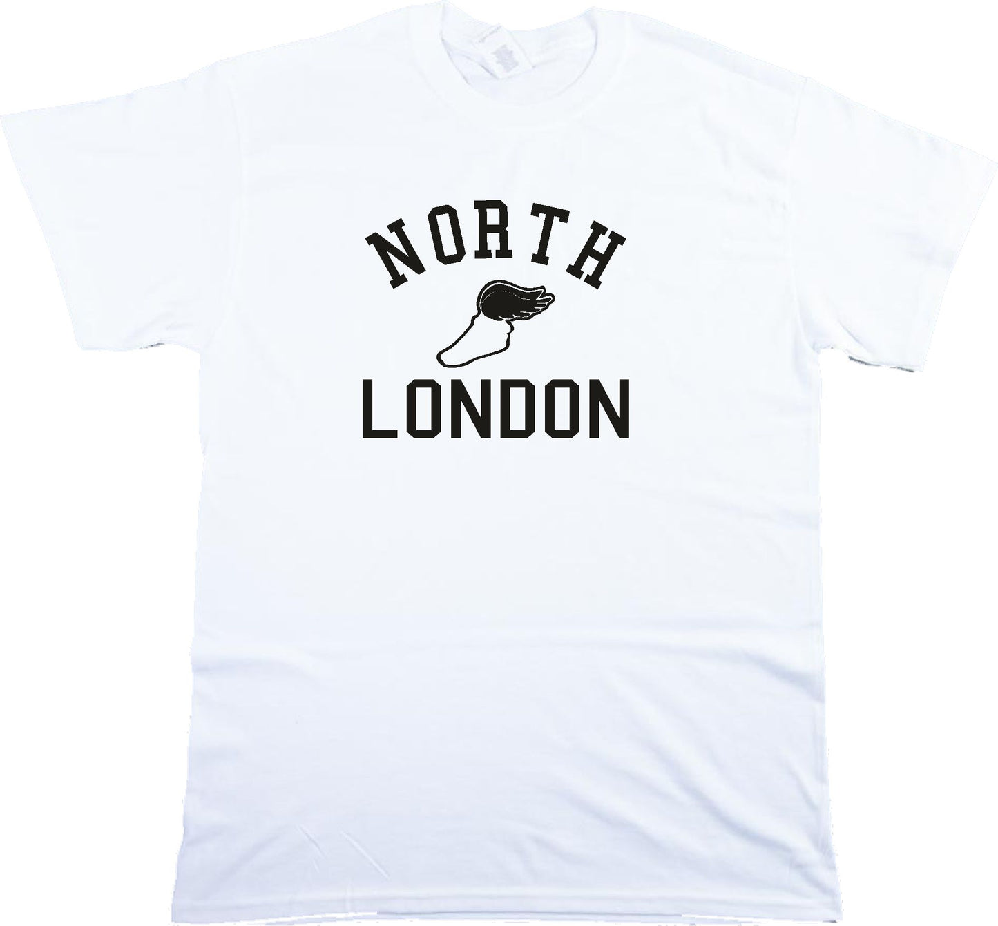North London Retro Track T-Shirt - Running, College, Souvenir, Various Colours