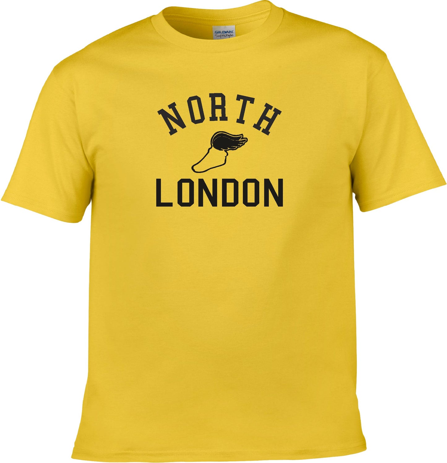North London Retro Track T-Shirt - Running, College, Souvenir, Various Colours