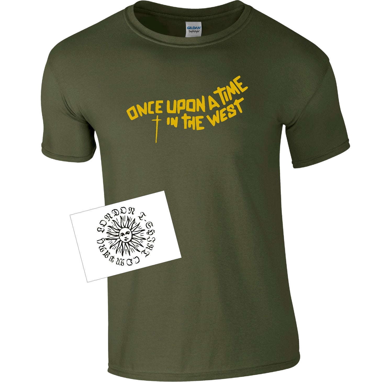 Once Upon A Time In The West T-Shirt - Retro Cult 60s Western Film, Various Colours