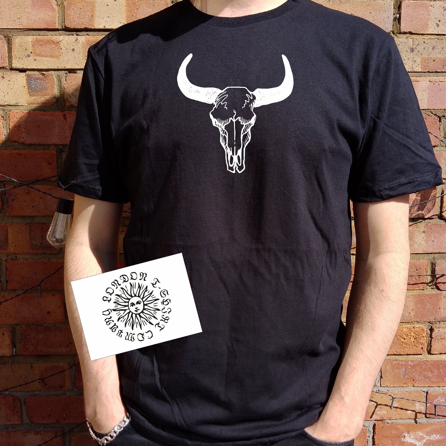 Ox Skull T-Shirt - Cabinet of Curiosities, Gothic, Various Colours
