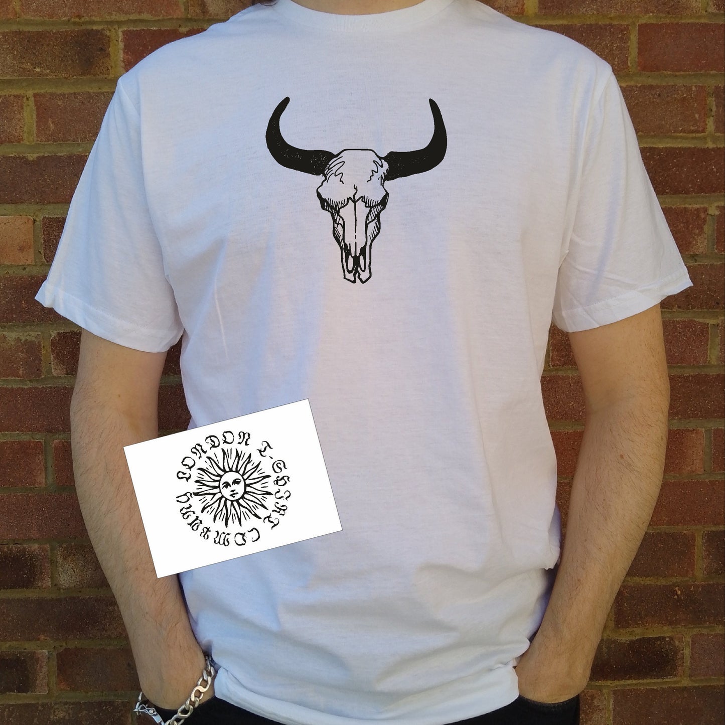 Ox Skull T-Shirt - Cabinet of Curiosities, Gothic, Various Colours