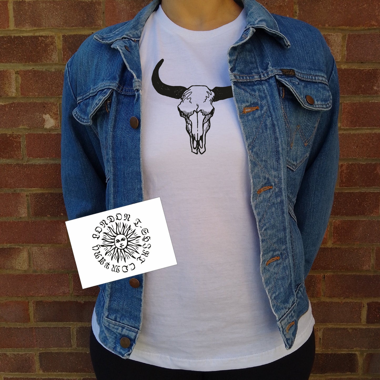 Ox Skull T-Shirt - Cabinet of Curiosities, Gothic, Various Colours