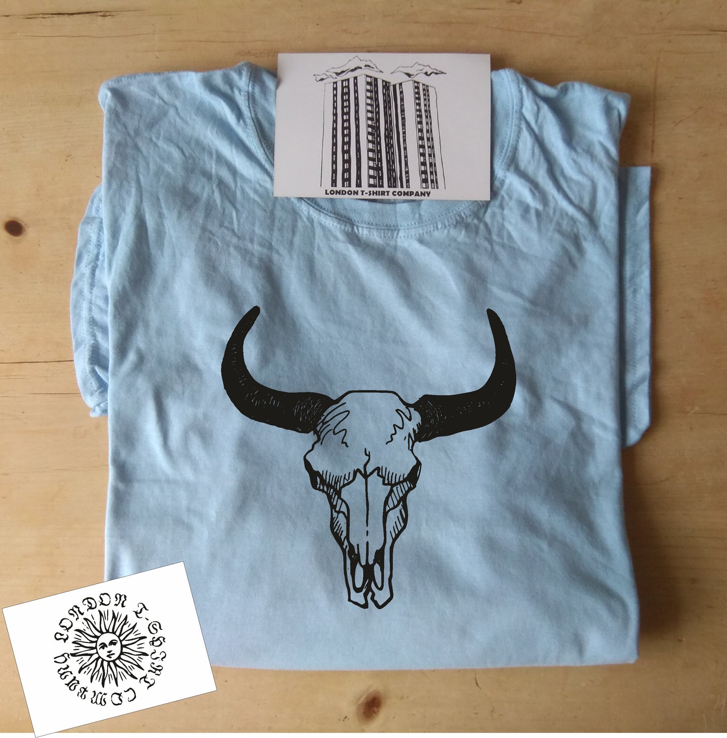 Ox Skull T-Shirt - Cabinet of Curiosities, Gothic, Various Colours