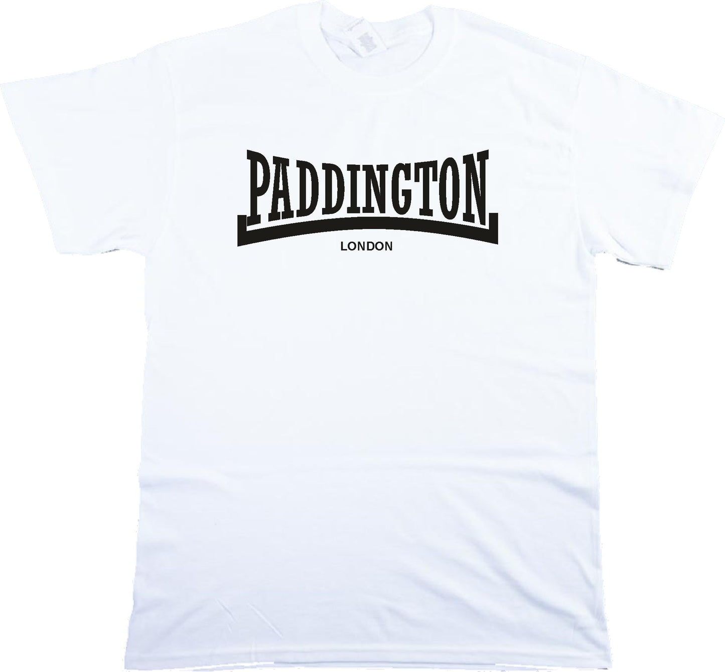 Paddington T-Shirt - London Souvenir, Custom Print Available, Various Colours