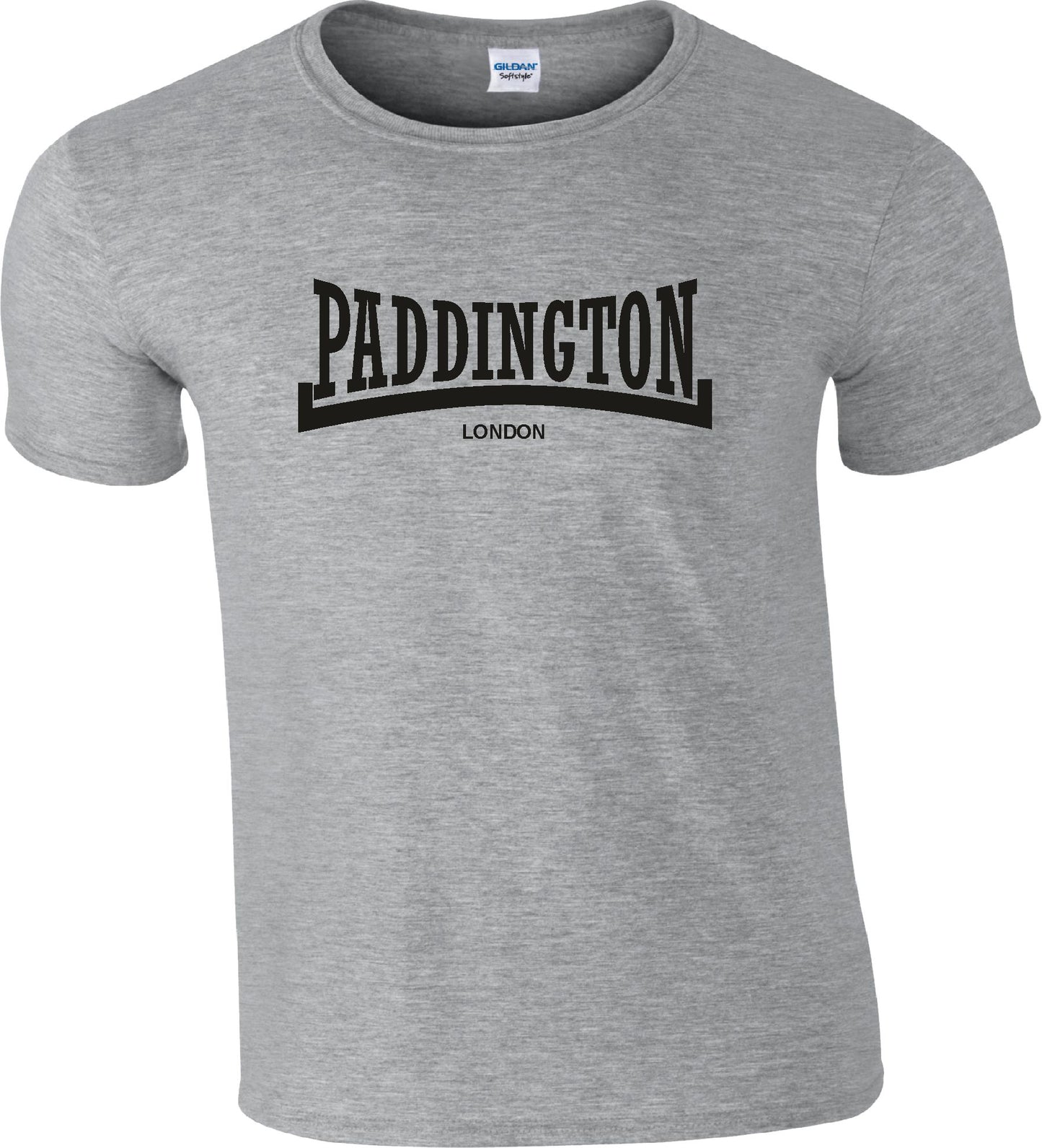 Paddington T-Shirt - London Souvenir, Custom Print Available, Various Colours