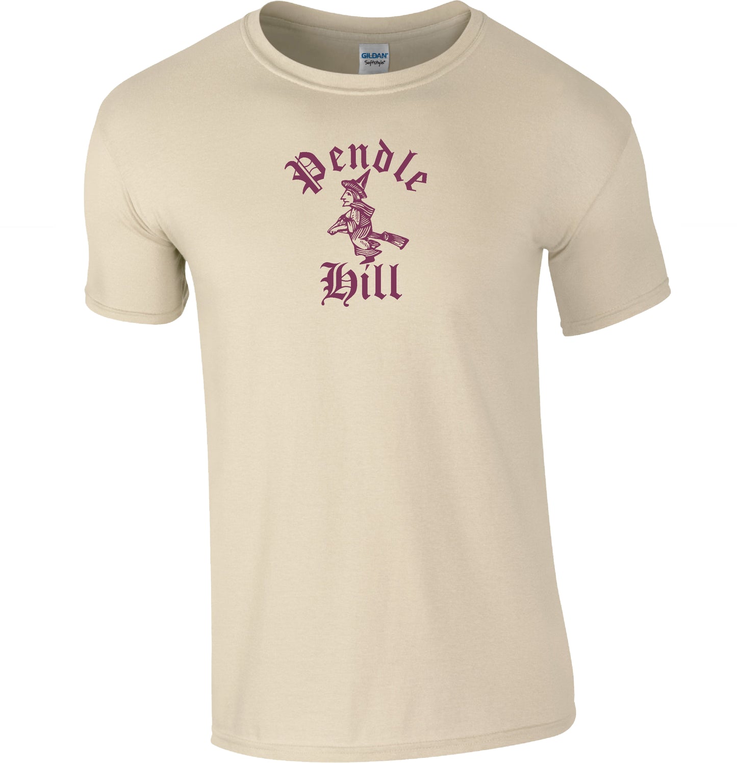 Pendle Hill T-Shirt - Witch Folklore, Lancashire Souvenir, Various Colours
